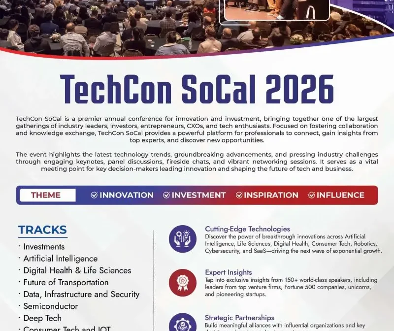 TechCon Socal 2026 INVESTMENT
